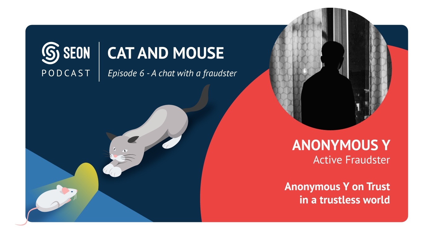 Cat and Mouse Podcast - Anonymous Y cover graphics