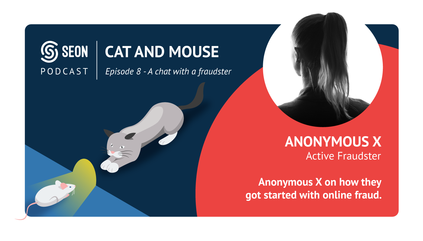 podcast graphics with anonymous X